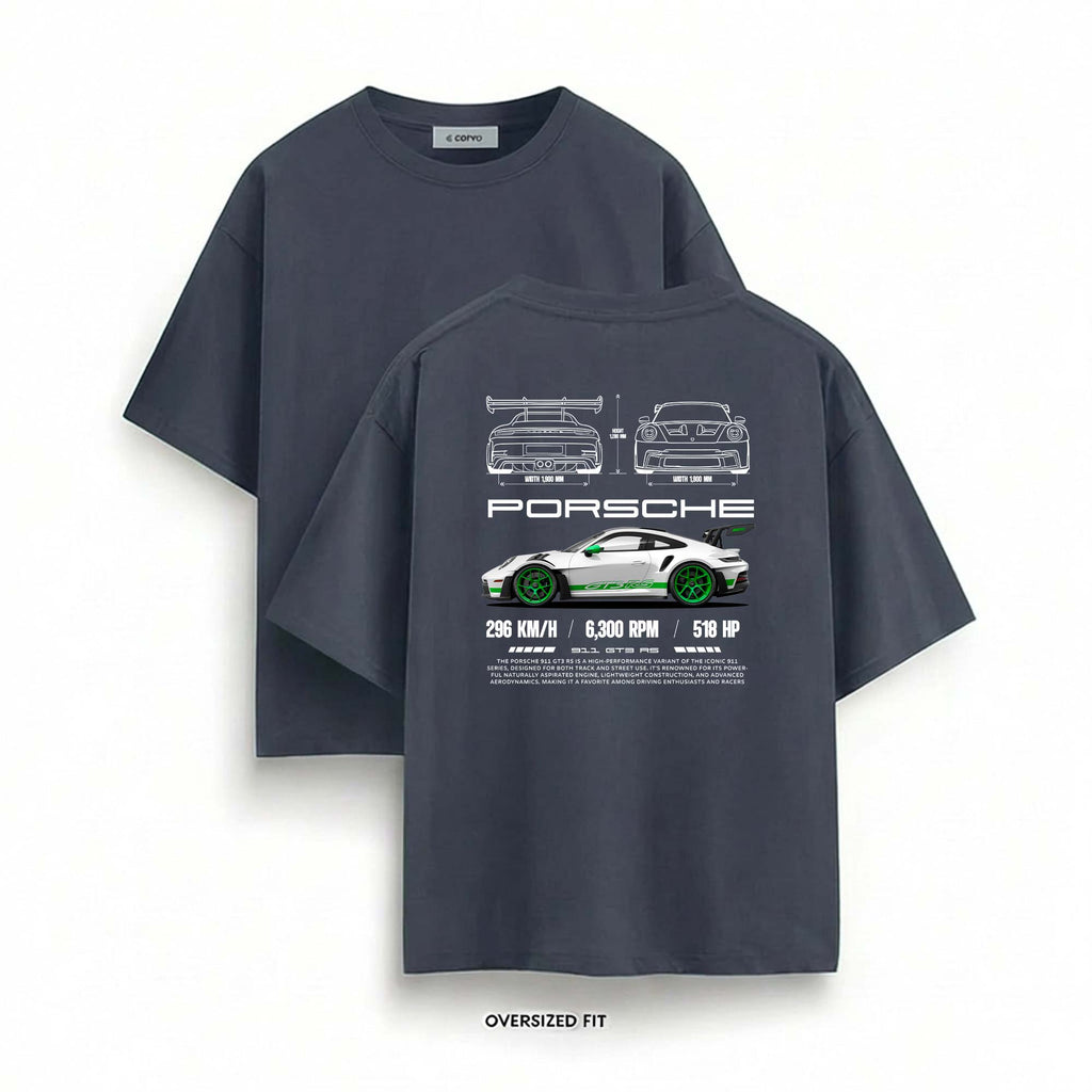 Spec-Sheet 911 GT3 RS Oversized T-Shirt