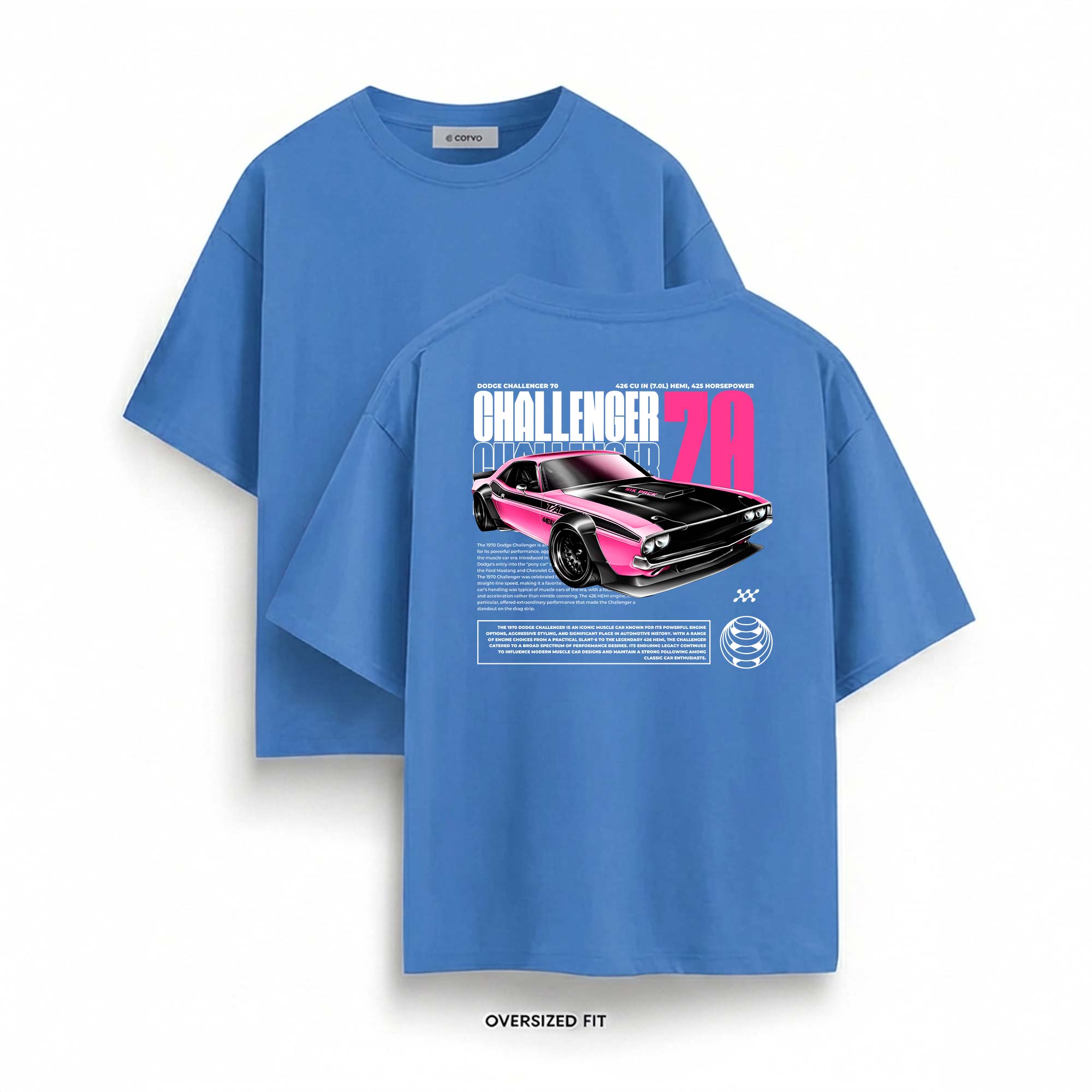 The Neon-Challenger '70 Oversized T-Shirt