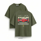 The Predator Oversized T Shirt Olive Green 2
