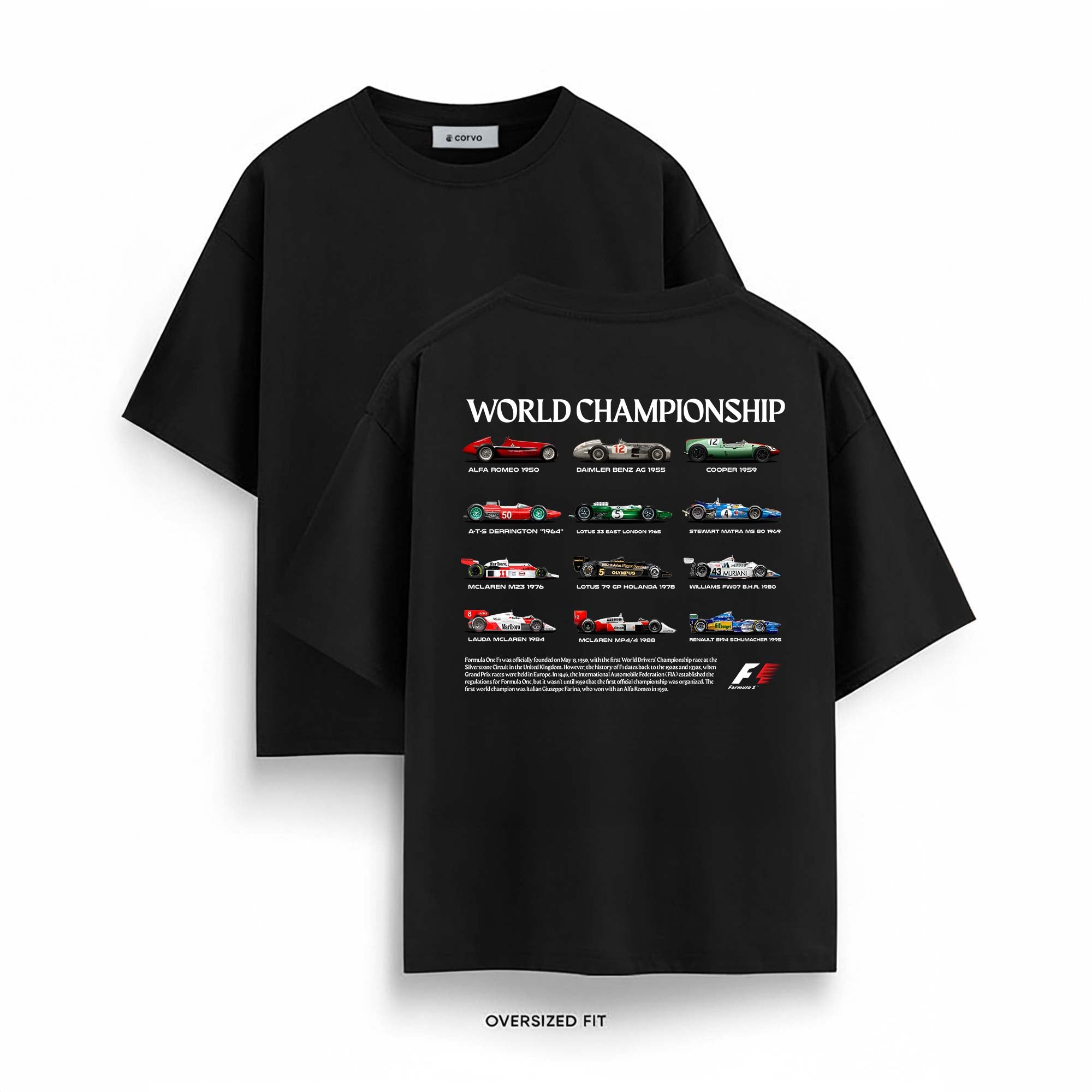 Legends of the Grid Oversized T-Shirt Main image