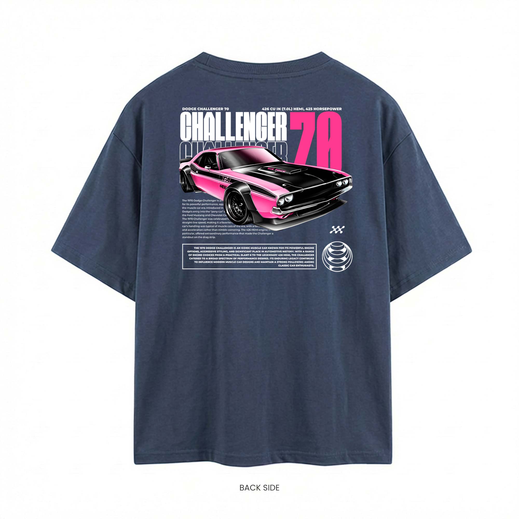 The Neon-Challenger '70 Oversized T-Shirt
