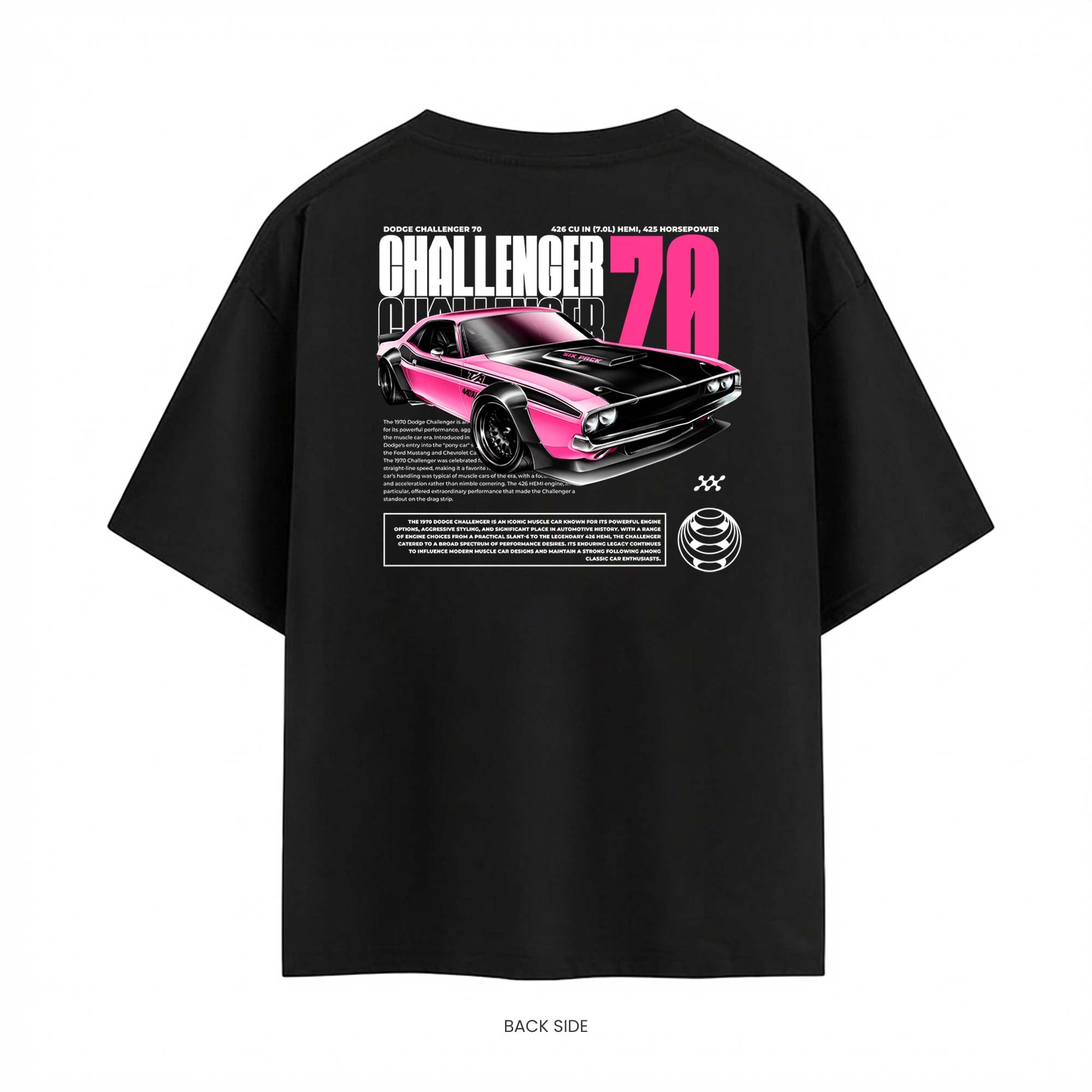 The Neon-Challenger '70 Oversized T-Shirt