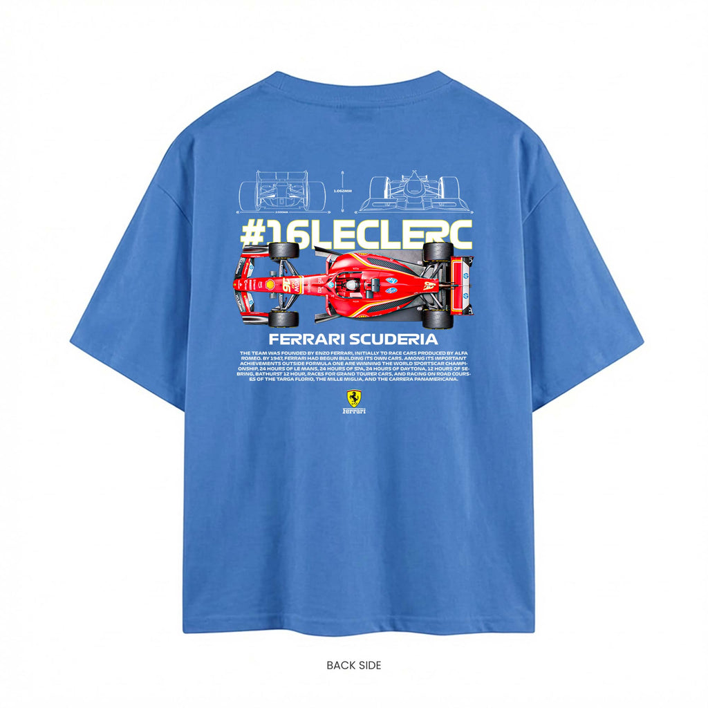 The Predator Oversized T Shirt Blue 3