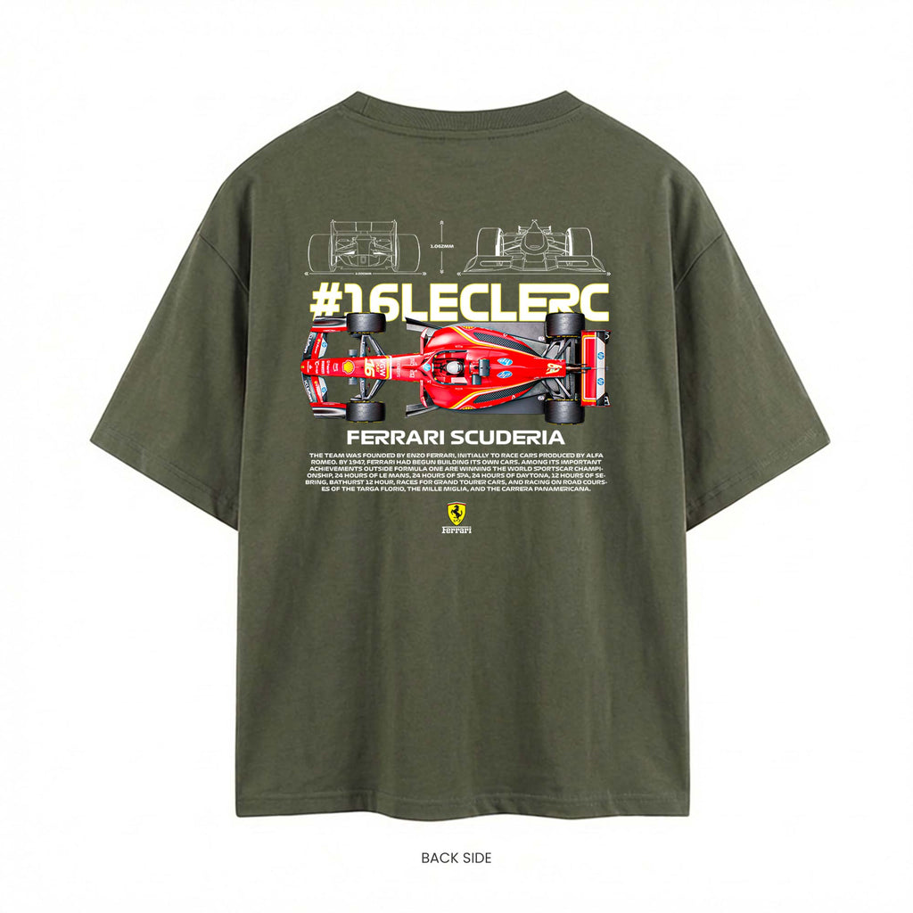 The Predator Oversized T Shirt Olive Green 3