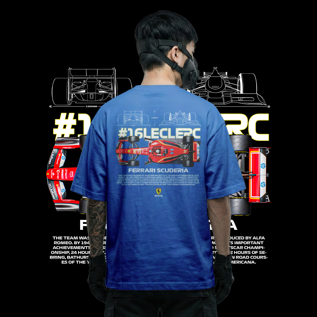 The Predator Oversized T Shirt Blue 1