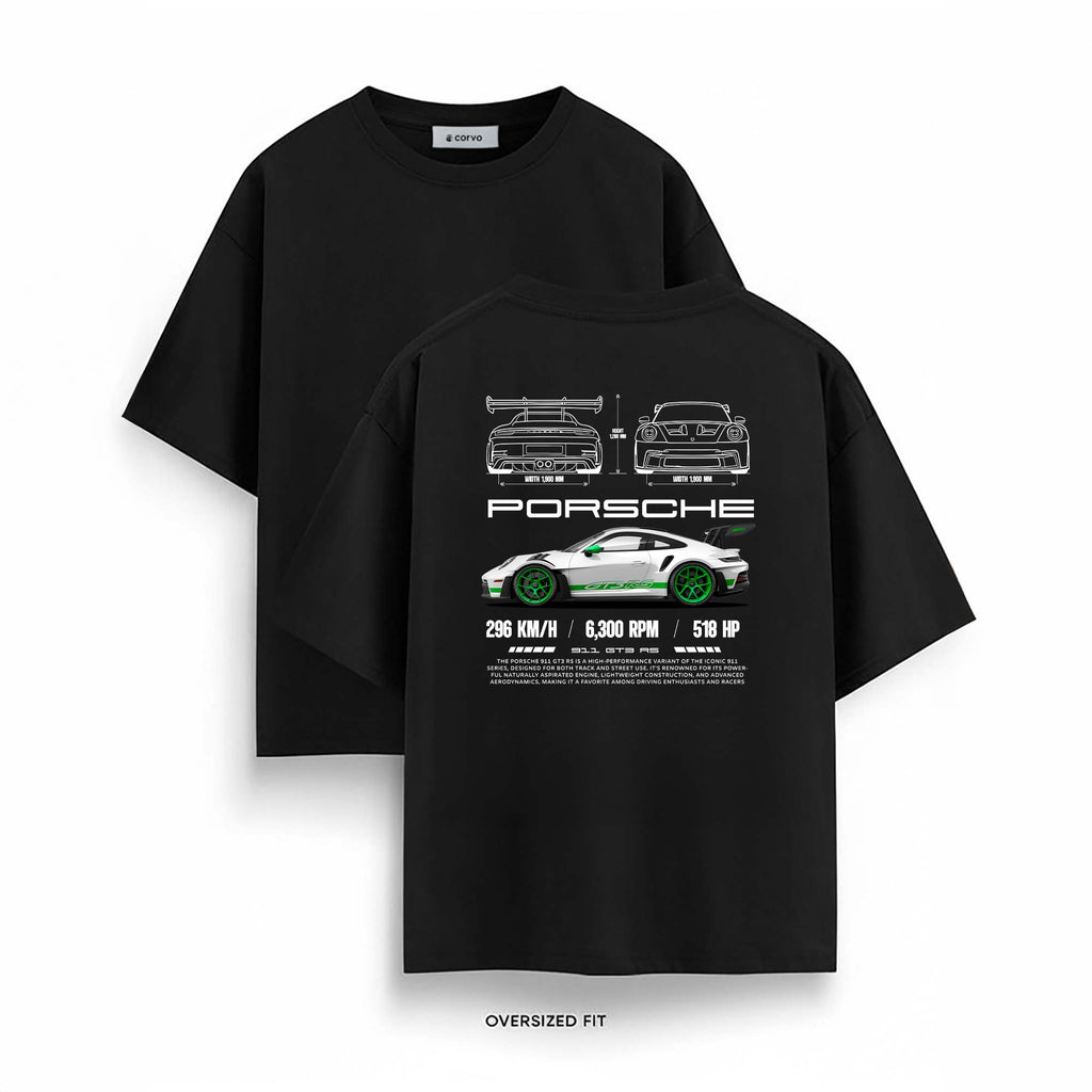 Spec-Sheet 911 GT3 RS Oversized T-Shirt