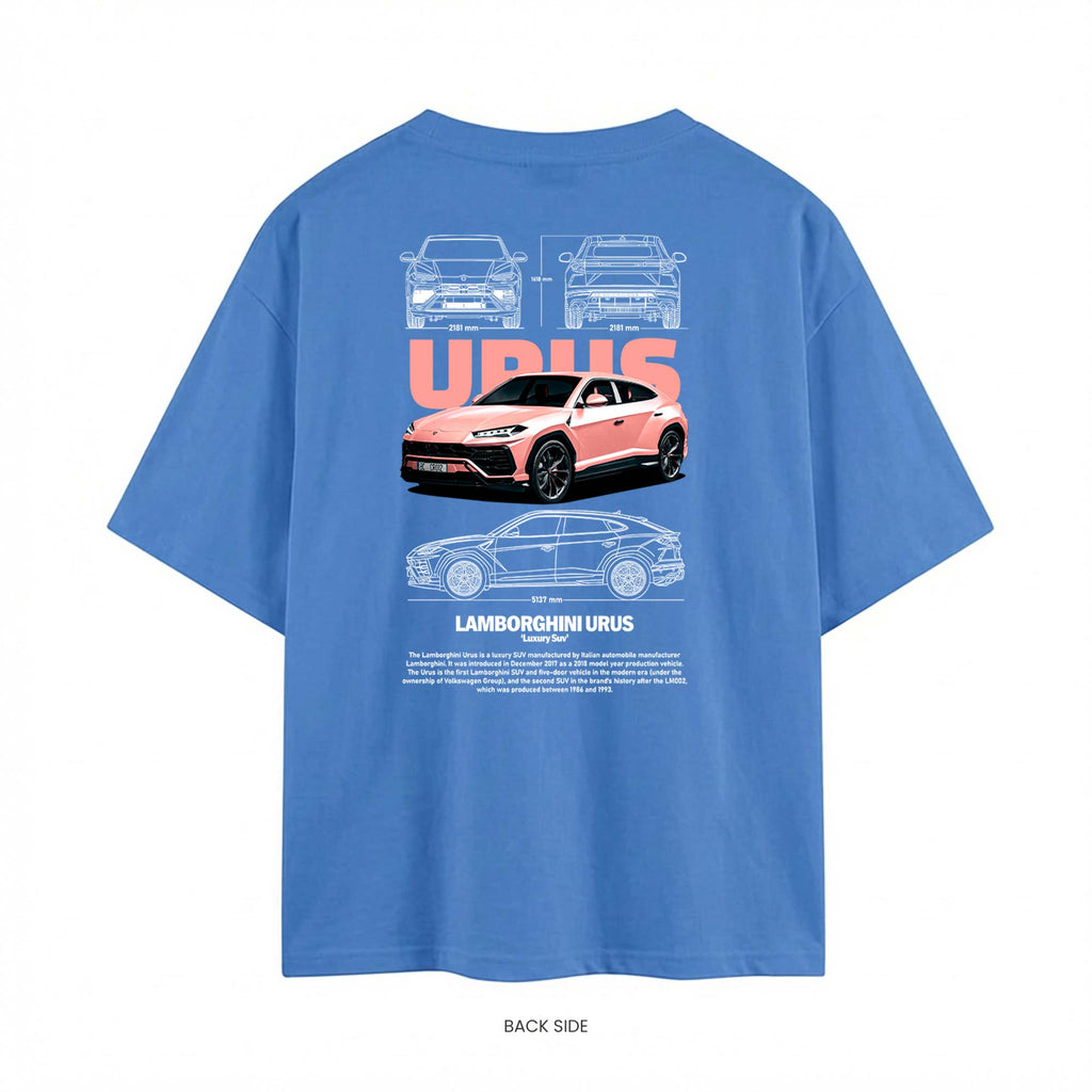 Urus Bull on the Street Oversized T-Shirt