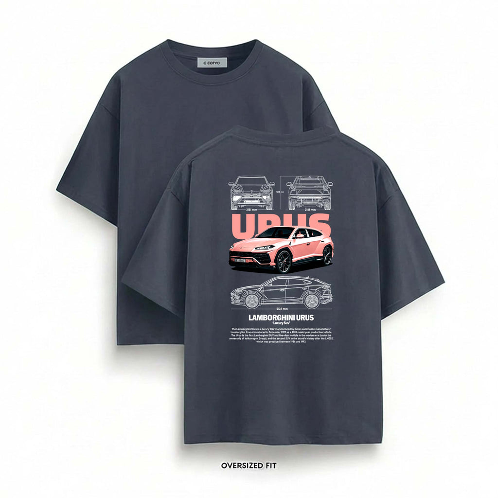 Urus Bull on the Street Oversized T-Shirt
